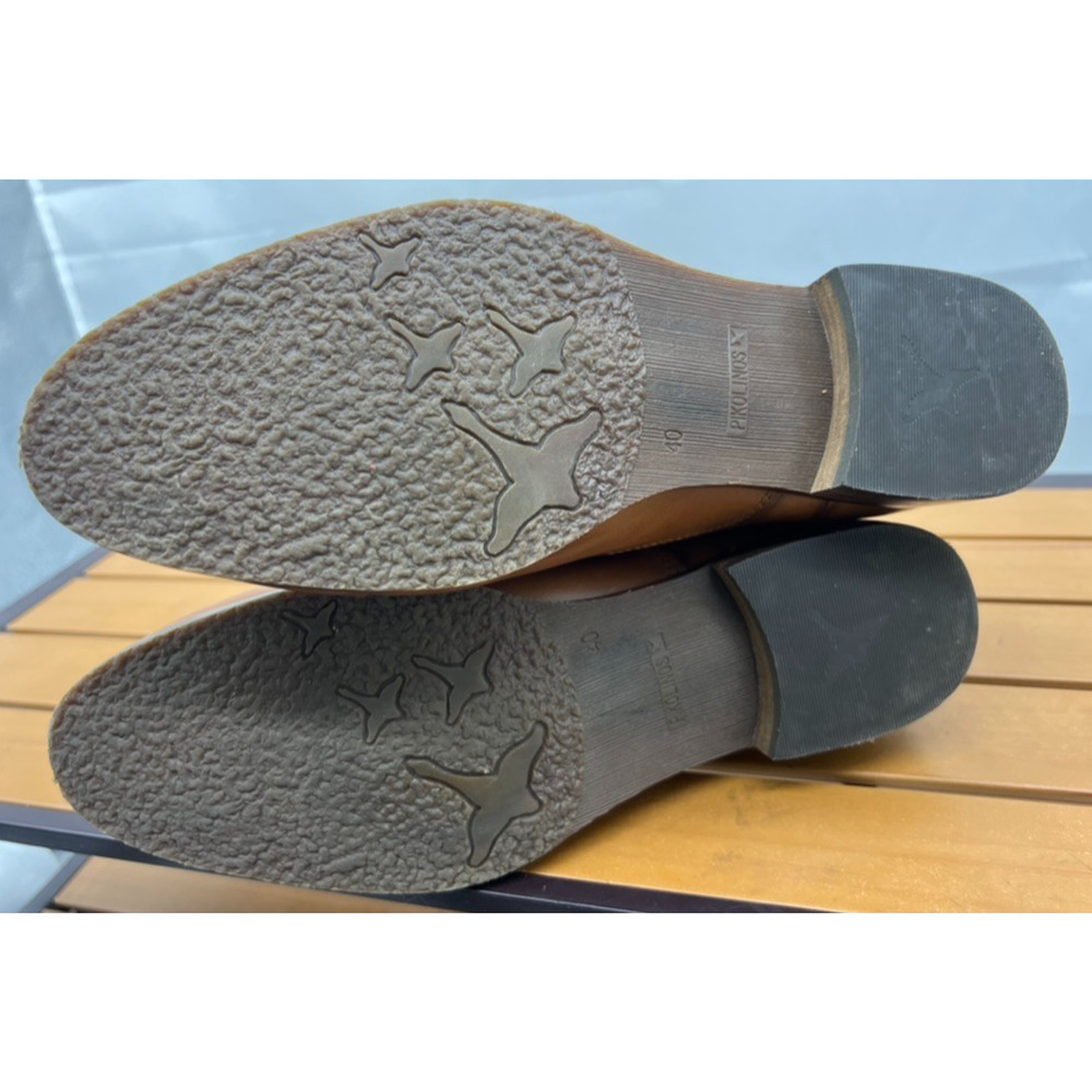Pikolinos Pyrgos Leather Slip On Oxford Loafers Women's Size 40 Comfort Casual - Picture 10 of 12